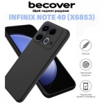 Огляд Чохол до мобільного телефона BeCover Infinix Note 40 (X6853) Black (711177): характеристики, відгуки, ціни.
