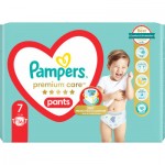 Огляд Підгузки Pampers Premium Care Pants Трусики Розмір 7 (17+ кг) 36 шт. (8700216339001): характеристики, відгуки, ціни.