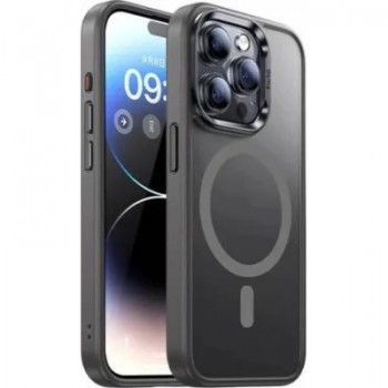 Чохол до мобільного телефона Benks MagClap Mist Protective Gray for iPhone 15 Pro (1248535)