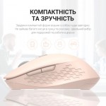 Огляд Мишка OfficePro M230P Silent Click Wireless/Bluetooth Pink (M230P): характеристики, відгуки, ціни.