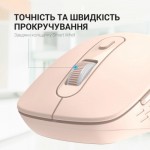 Огляд Мишка OfficePro M230P Silent Click Wireless/Bluetooth Pink (M230P): характеристики, відгуки, ціни.