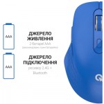 Огляд Мишка OfficePro M230C Silent Click Wireless/Bluetooth Blue (M230С): характеристики, відгуки, ціни.