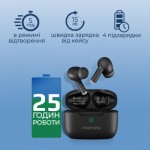 Огляд Навушники Promate ProPods Black (propods.black): характеристики, відгуки, ціни.