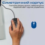 Огляд Мишка Promate CM-2400 USB Black (cm-2400.black): характеристики, відгуки, ціни.