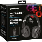 Огляд Навушники Defender FreeMotion B540 Bluetooth Black (63540): характеристики, відгуки, ціни.