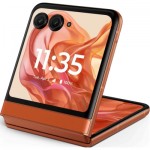 Огляд Мобільний телефон Motorola Razr 50 8/256GB Spritz Orange (PB200052RS): характеристики, відгуки, ціни.