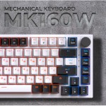 Огляд Клавіатура GamePro MK160W Hot-Swap Red Swich RGB USB UA White (MK160W): характеристики, відгуки, ціни.