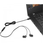 Огляд Навушники Lenovo USB-C Wired In-Ear Headphone Black (4XD1J77351): характеристики, відгуки, ціни.