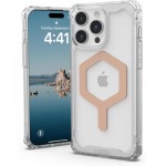 Огляд Чохол до мобільного телефона UAG iPhone 15 Pro Max Plyo Magsafe Ice/Rose Gold (114305114348): характеристики, відгуки, ціни.