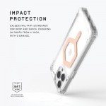 Огляд Чохол до мобільного телефона UAG iPhone 15 Pro Max Plyo Magsafe Ice/Rose Gold (114305114348): характеристики, відгуки, ціни.
