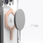 Огляд Чохол до мобільного телефона UAG iPhone 15 Pro Max Plyo Magsafe Ice/Rose Gold (114305114348): характеристики, відгуки, ціни.