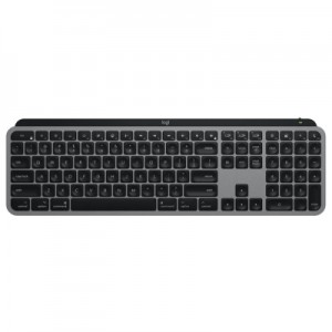 Клавіатура Logitech MX Keys S для MAC Bluetooth/Wireless UA Space Grey (920-011637)