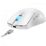 Огляд Мишка ASUS ROG Harpe Ace Mini Wireless/Bluetooth/USB White (90MP03Z0-BMUA10): характеристики, відгуки, ціни.