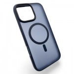 Огляд Чохол до мобільного телефона BeCover Metal Buttons Case (MagSafe) для Apple iPhone 16 Pro Max Blue (712100): характеристики, відгуки, ціни.