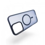 Огляд Чохол до мобільного телефона BeCover Metal Buttons Case (MagSafe) для Apple iPhone 16 Pro Max Blue (712100): характеристики, відгуки, ціни.