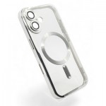 Огляд Чохол до мобільного телефона BeCover TPU Chrome Case (MagSafe) для Apple iPhone 16 Plus Silver (712078): характеристики, відгуки, ціни.