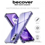 Огляд Чохол до мобільного телефона BeCover Anti-Shock Motorola Edge 50 Fusion Clear (712307): характеристики, відгуки, ціни.