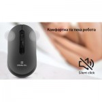 Огляд Мишка REAL-EL RM-470W Wireless/Bluetooth Dark Gray (EL123200049): характеристики, відгуки, ціни.