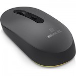 Огляд Мишка REAL-EL RM-470W Wireless/Bluetooth Dark Gray (EL123200049): характеристики, відгуки, ціни.