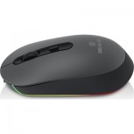 Огляд Мишка REAL-EL RM-470W Wireless/Bluetooth Dark Gray (EL123200049): характеристики, відгуки, ціни.
