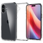Огляд Чохол до мобільного телефона Spigen iPhone 16 Plus Ultra Hybrid Crystal Clear (ACS08069): характеристики, відгуки, ціни.