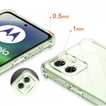 Огляд Чохол до мобільного телефона BeCover Anti-Shock Motorola Moto G55 Clear (712780): характеристики, відгуки, ціни.