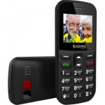 Огляд Мобільний телефон Sigma Comfort 50 EASY TYPE-C Black (4827798585214): характеристики, відгуки, ціни.