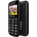 Огляд Мобільний телефон Sigma Comfort 50 EASY TYPE-C Black (4827798585214): характеристики, відгуки, ціни.