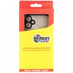 Огляд Чохол до мобільного телефона Dengos Kit Samsung Galaxy A06 case Matte + glass (Black) (DG-KM-126): характеристики, відгуки, ціни.