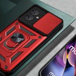 Огляд Чохол до мобільного телефона BeCover Military Motorola Moto G55 Red (713059): характеристики, відгуки, ціни.