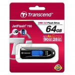 Огляд USB флеш накопичувач Transcend 64GB JetFlash 790 USB 3.0 (TS64GJF790K): характеристики, відгуки, ціни.