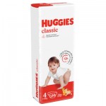 Огляд Підгузки Huggies Classic 4 (7-18 кг) Jumbo 50 шт (5029053543147): характеристики, відгуки, ціни.