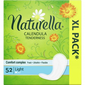 Огляд Щоденні прокладки Naturella Calendula Tenderness Light 52 шт. (8001090603845): характеристики, відгуки, ціни.