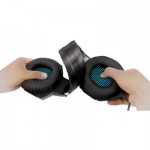 Огляд Навушники REAL-EL GDX-7500 black-blue: характеристики, відгуки, ціни.