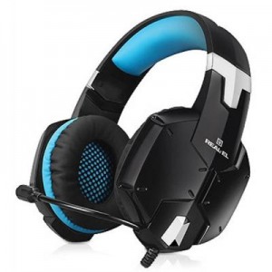 Огляд Навушники REAL-EL GDX-7500 black-blue: характеристики, відгуки, ціни.