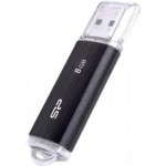 Огляд USB флеш накопичувач Silicon Power 8GB Ultima U02 Black USB 2.0 (SP008GBUF2U02V1K): характеристики, відгуки, ціни.