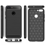 Огляд Чохол до мобільного телефона Laudtec для Huawei Y7 Prime 2018 Carbon Fiber (Black) (LT-YP2018): характеристики, відгуки, ціни.