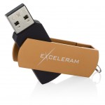 Огляд USB флеш накопичувач eXceleram 64GB P2 Series Brown/Black USB 2.0 (EXP2U2BRB64): характеристики, відгуки, ціни.