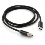 Огляд Дата кабель USB 2.0 AM to Type-C 1m LED black Vinga (VCPDCTCLED1BK): характеристики, відгуки, ціни.