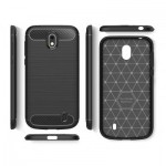 Огляд Чохол до мобільного телефона Laudtec для Nokia 1 Carbon Fiber (Black) (LT-N1B): характеристики, відгуки, ціни.