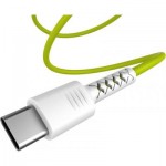 Огляд Дата кабель USB 2.0 AM to Type-C 1.0m Soft white/lime Pixus (4897058531169): характеристики, відгуки, ціни.