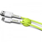 Огляд Дата кабель USB 2.0 AM to Type-C 1.0m Soft white/lime Pixus (4897058531169): характеристики, відгуки, ціни.