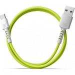 Огляд Дата кабель USB 2.0 AM to Type-C 1.0m Soft white/lime Pixus (4897058531169): характеристики, відгуки, ціни.