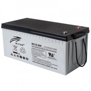 Огляд Батарея до ДБЖ Ritar CARBON RITAR DC12-200C 12V-200.0Ah (DC12-200C): характеристики, відгуки, ціни.