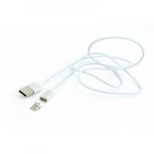 Дата кабель USB 2.0 AM to Type-C 1.0m magnet Cablexpert (CC-USB2-AMUCMM-1M)