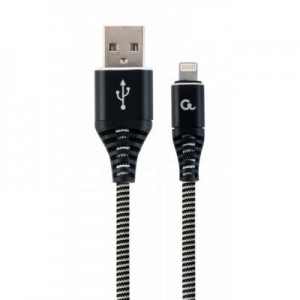 Огляд Дата кабель USB 2.0 AM to Lightning 1.0m Cablexpert (CC-USB2B-AMLM-1M-BW): характеристики, відгуки, ціни.