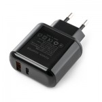 Огляд Зарядний пристрій Vinga 2 Port QC3.0+PD Display Wall Charger (VWCQPACDBK): характеристики, відгуки, ціни.