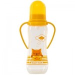 Огляд Пляшечка для годування Baby Team з силікон.соскою 250мл 0+ жовт (1411_желтый): характеристики, відгуки, ціни.