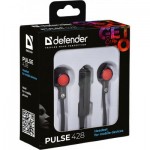 Огляд Навушники Defender Pulse 428 Black (63428): характеристики, відгуки, ціни.