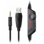 Огляд Навушники REAL-EL GDX-7650 Black-Red: характеристики, відгуки, ціни.